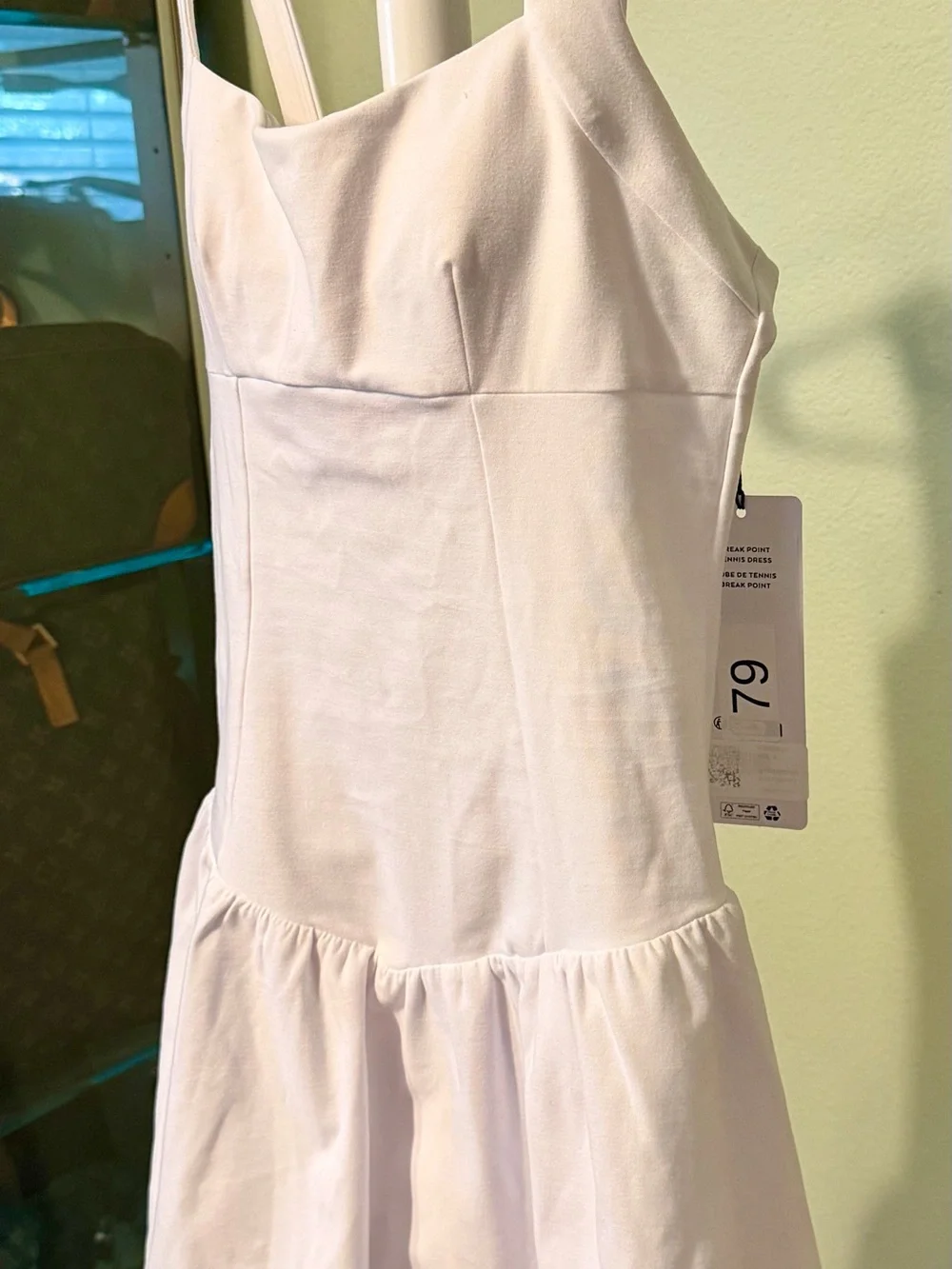 NWT Alo  Alosoft Break Point Tennis Dress.